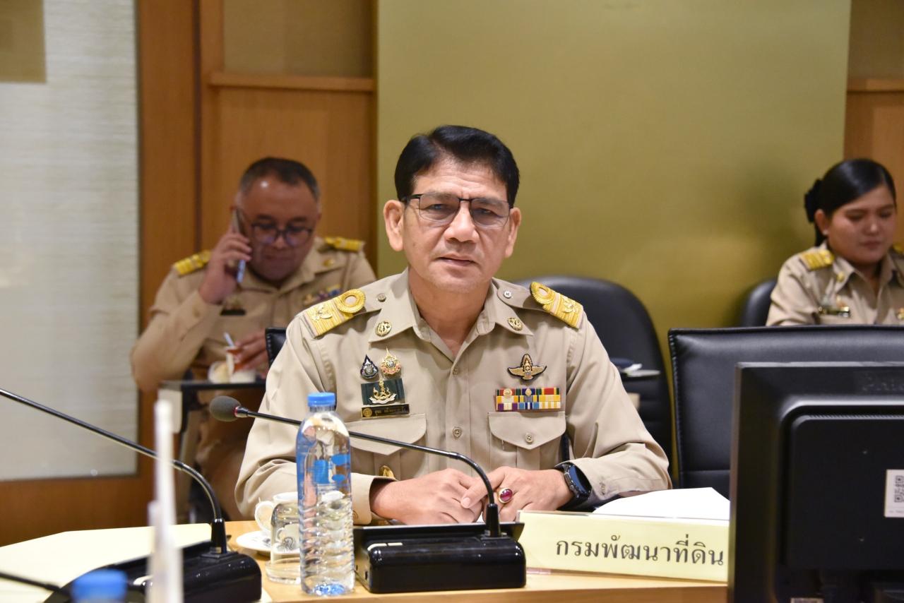 รองอธิบดี พด. ร่วมประชุมคณะอนุกรรมการด้านการเกษตรโครงการศูนย์ภูฟ้าพัฒนาฯ