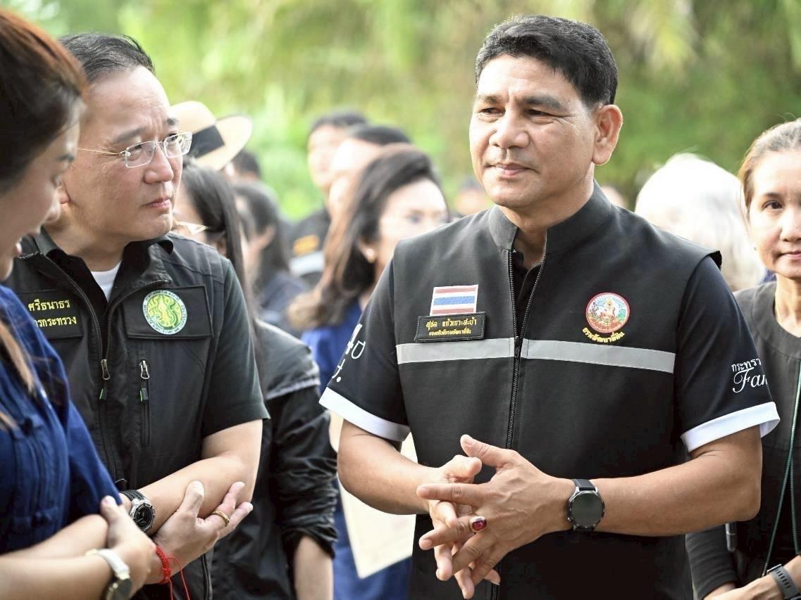“รธพ.สุชล” ร่วมคณะ “รมช.ปิยะรัฐชย์” ติดตามโครงการบริหารจัดการน้ำ ณ วัดช่องลม จ.เชียงราย