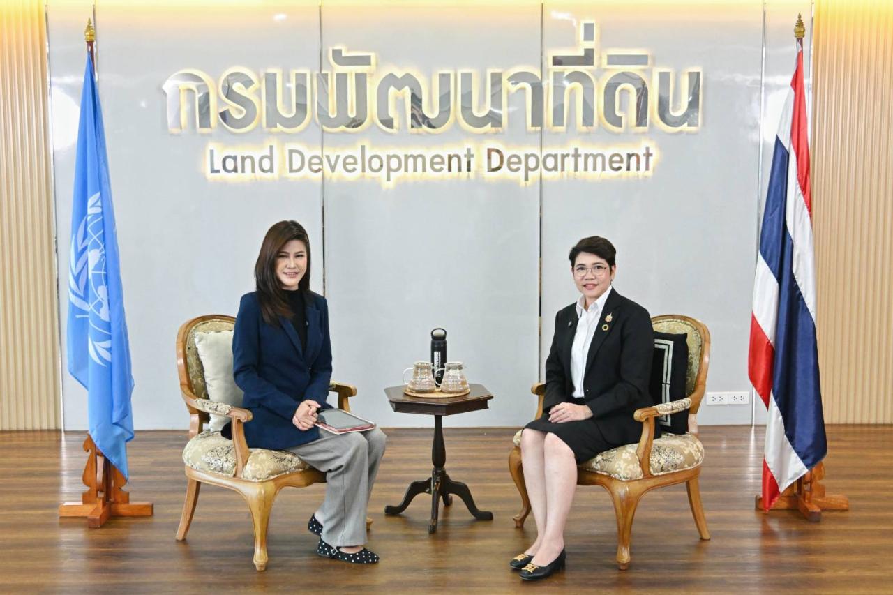 อธิบดี พด. “ดร.สุมิตรา” บันทึกเทปรายการโทรทัศน์ 