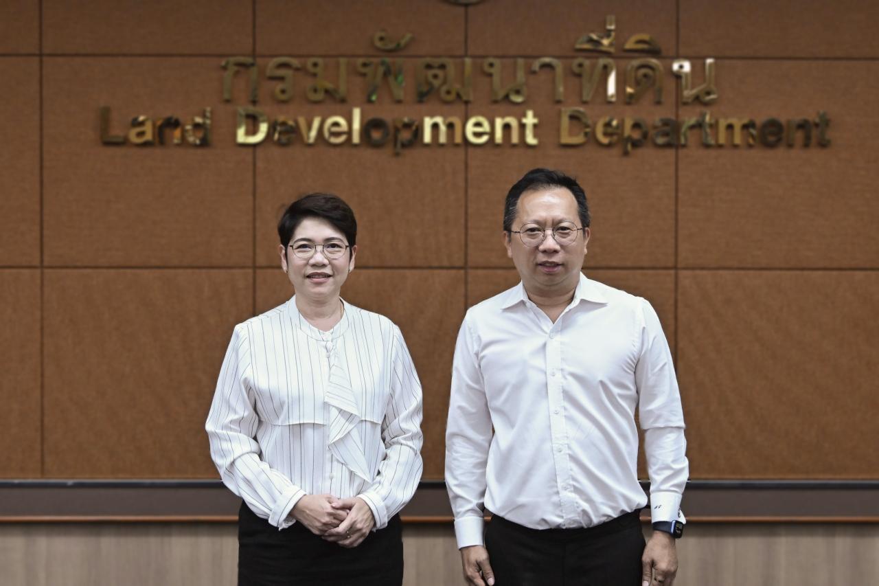 กรมพัฒนาที่ดิน หารือ อบก. เดินหน้าความร่วมมือขับเคลื่อนคาร์บอนเครดิตภาคการเกษตร