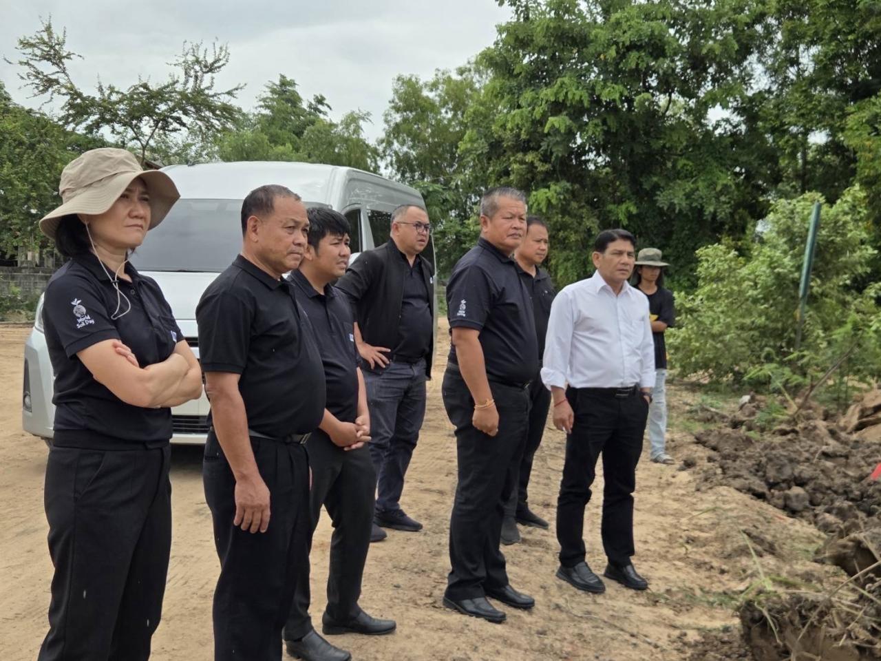 รองอธิบดีกรมพัฒนาที่ดิน ลงพื้นที่บุรีรัมย์ ติดตามโครงการอนุรักษ์ดิน-น้ำ เร่งแก้ปัญหาภัยแล้งพื้นที่เกษตรน้ำฝน