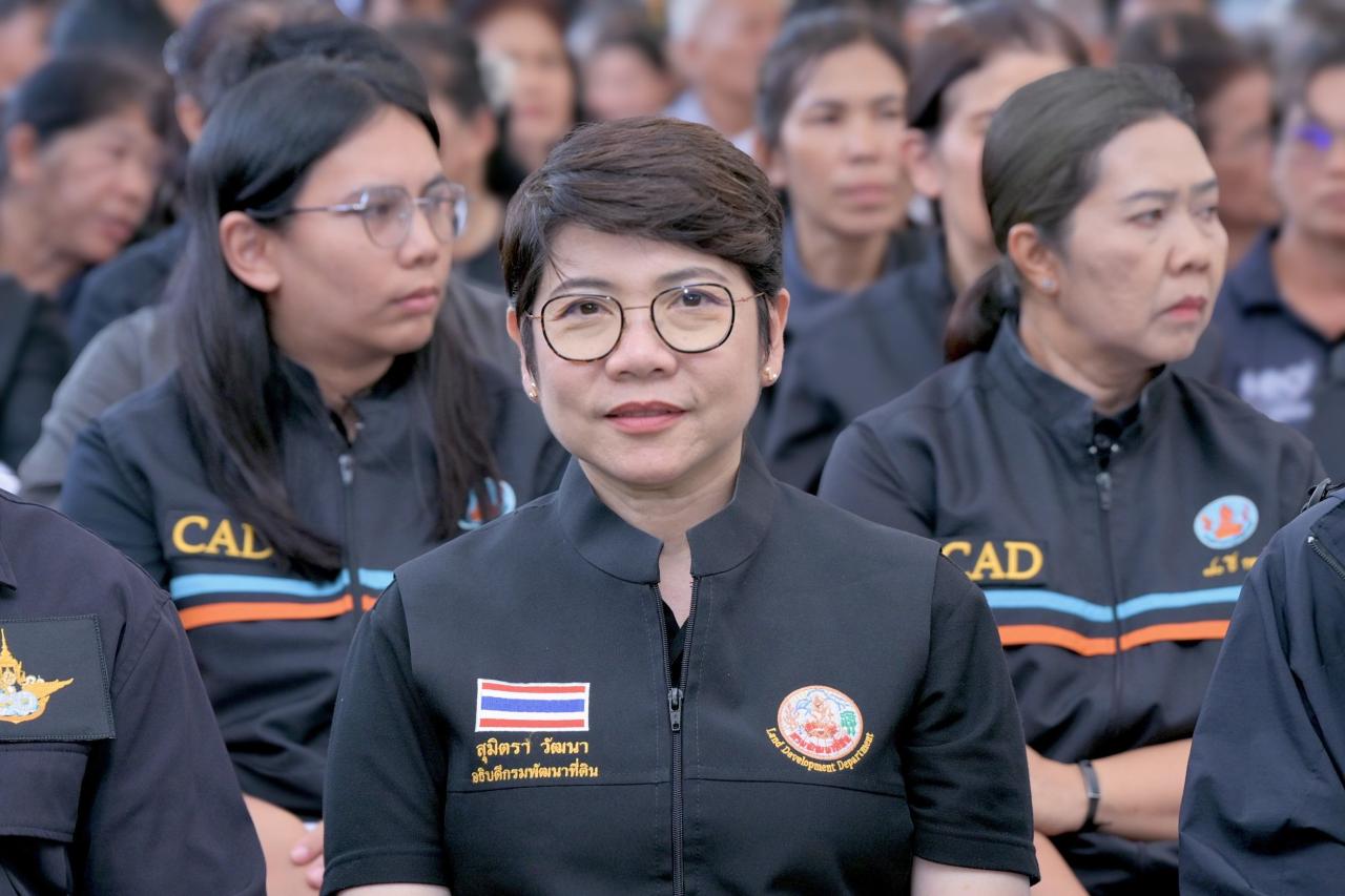 อธิบดี พด. “สุมิตรา” ร่วมติดตาม รมว.เกษตรฯ 