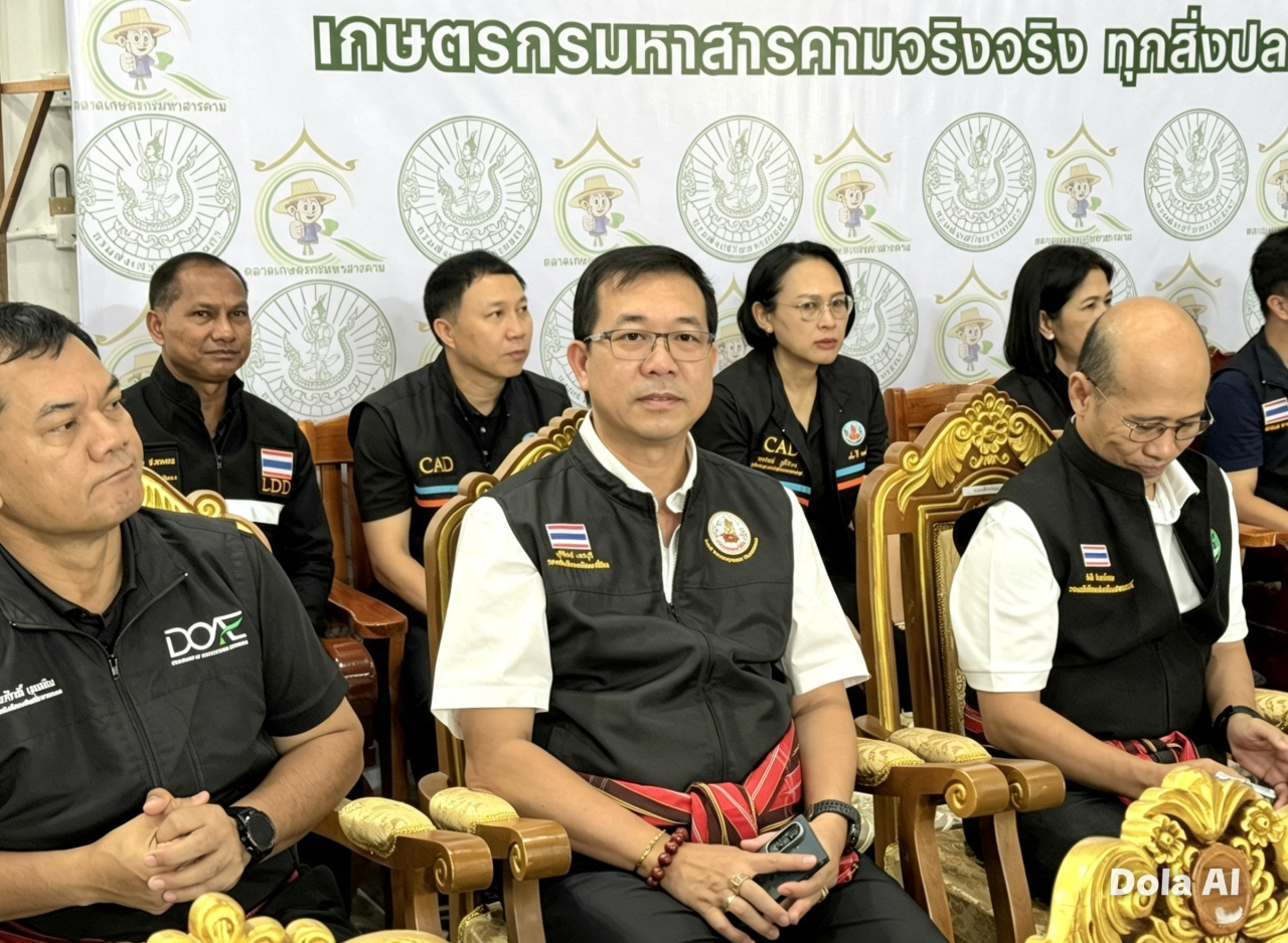 รองอธิบดี “บุรีรัตน์” ร่วมคณะรัฐมนตรีช่วยว่าการกระทรวงเกษตรและสหกรณ์ (นางสาวปิยะรัฐชย์ ติยะไพรัช) เปิดกิจกรรม 
