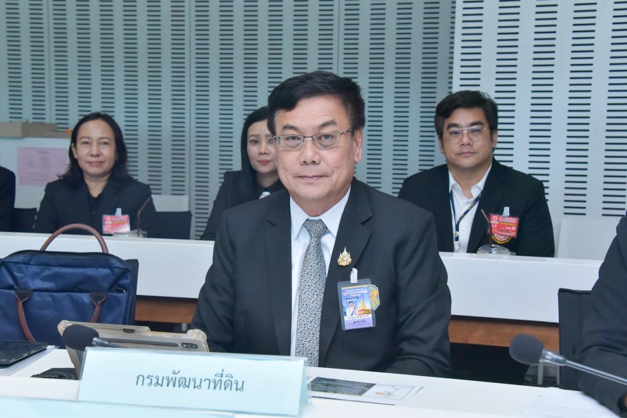 กรมพัฒนาที่ดิน ร่วมประชุมกับคณะอนุกรรมาธิการพิจารณาแนวทางบริหารจัดการข้าวฯ ให้ข้อมูลและข้อเสนอแนะด้านการบริหารจัดการดินเพื่อพัฒนาภาคการผลิตข้าวไทยให้มีประสิทธิภาพ