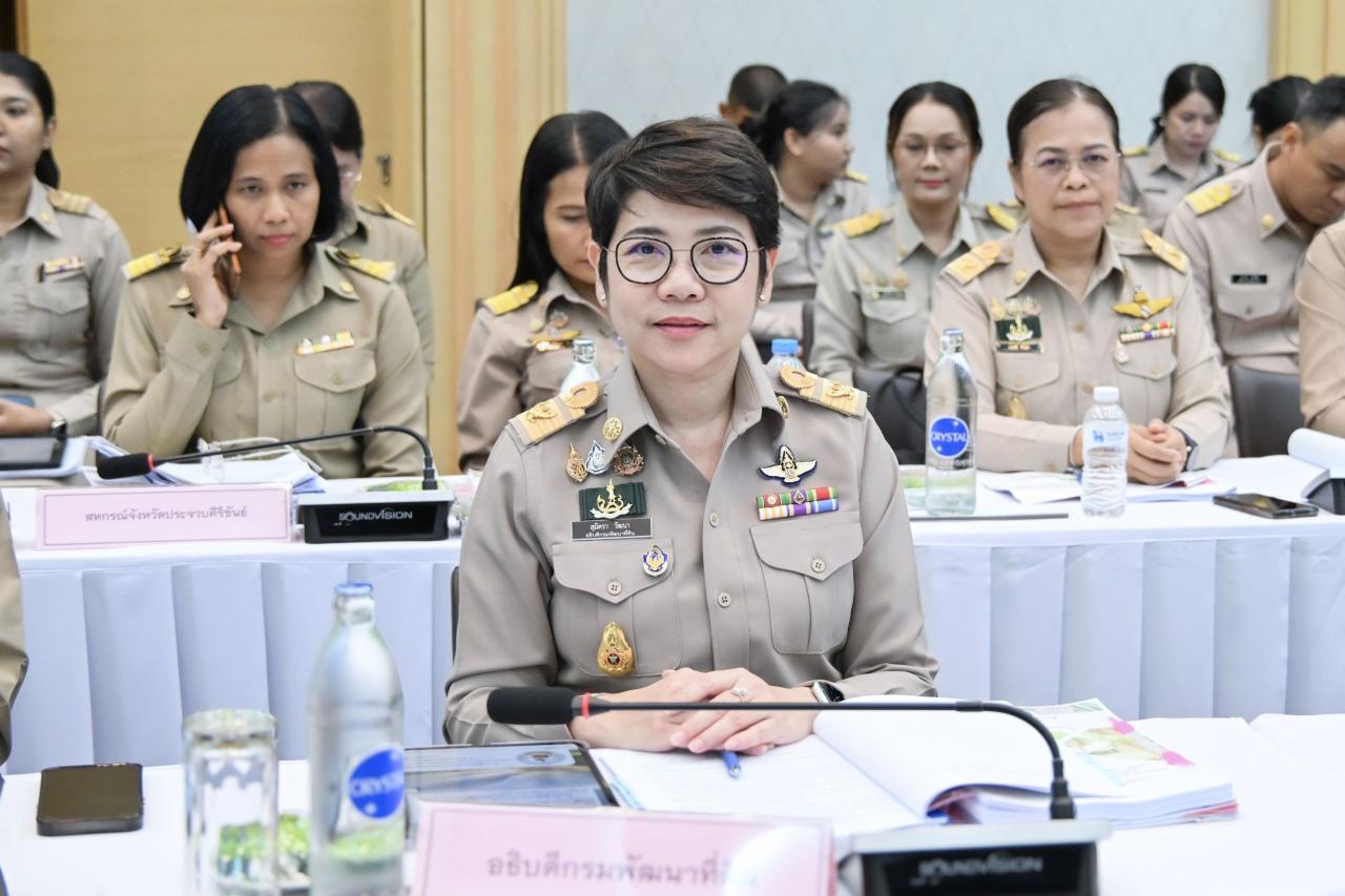 กรมพัฒนาที่ดิน ร่วมประชุมคณะกรรมการอำนวยการโครงการตามพระราชประสงค์หมู่บ้านสหกรณ์ฯ ติดตามความก้าวหน้าการพัฒนาที่ดินและการใช้ประโยชน์ในพื้นที่
