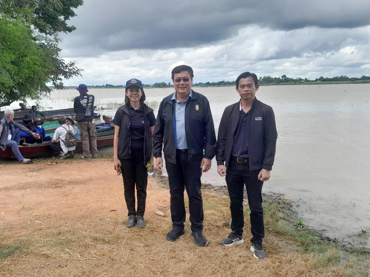รธพ.สุรชาติ ร่วมคณะรมช.เกษตรฯ ติดตามสถานการณ์และแก้ไขปัญหาการแพร่ระบาดของปลาหมอคางดำ จ.กาฬสินธุ์