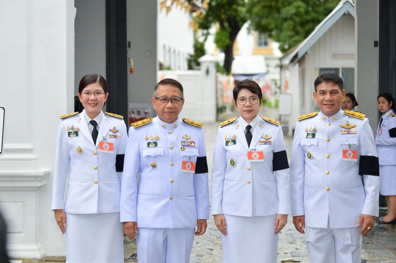 อธิบดีกรมพัฒนาที่ดิน ร่วมพิธีถวายสักการะและบำเพ็ญกุศลพระศพ สมเด็จพระเจ้าลูกเธอ เจ้าฟ้าพัชรกิติยาภาฯ